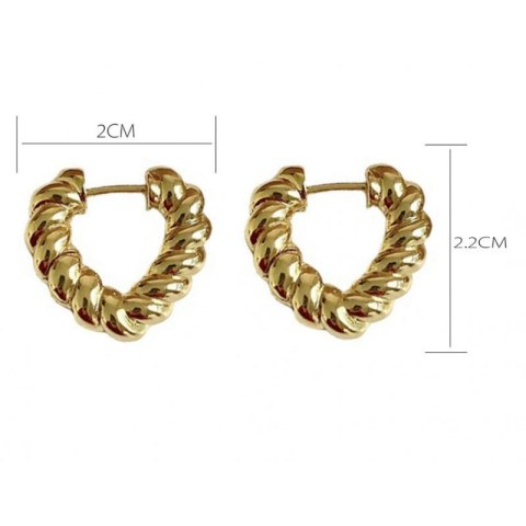 KOLCZYKI WISZĄCE ZŁOTE K1664