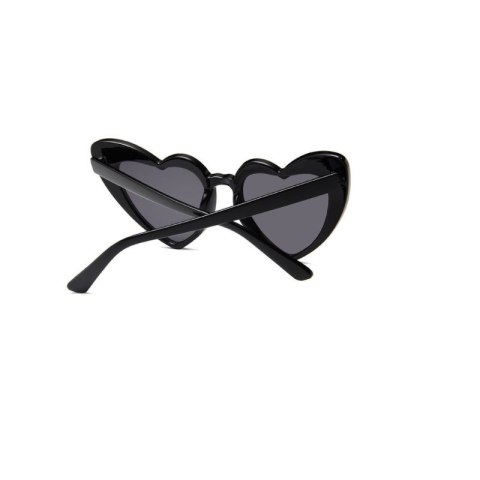OKULARY PRZECIWSŁONECZNE SERCA HEART BLACK OK272WZ1
