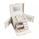 SZKATUŁKA NA BIŻUTERIĘ KUFEREK ETUI ORGANIZER PD120PR