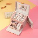 SZKATUŁKA NA BIŻUTERIĘ KUFEREK ETUI ORGANIZER PD120PR