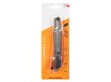 53-264# NOŻYK ŁAMANY 18MM METALOWY INTROLIGATORSKI  POMARAŃCZOWY
