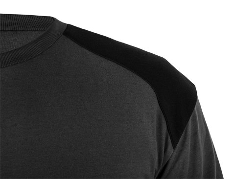 BLUZA COMFORT, SZARO-CZARNA, ROZMIAR S BLUZA COMFORT, SZARO-CZARNA, ROZMIAR S