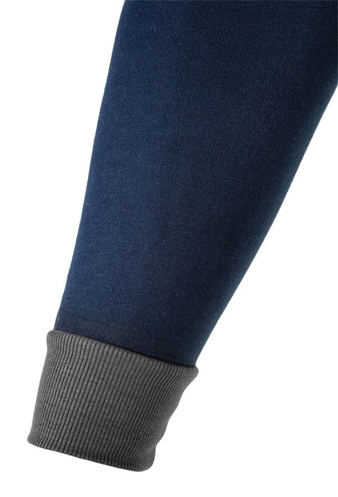 BLUZA ROZ PINANA Z KA PTUREM COMFORT, GRANATOWA, ROZMIAR XXXL BLUZA ROZ PINANA Z KA PTUREM COMFORT, GRANATOWA, ROZMIAR XXXL