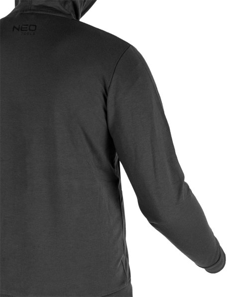 BLUZA ROZ PINANA Z KA PTUREM COMFORT, SZARA, ROZMIAR M BLUZA ROZ PINANA Z KA PTUREM COMFORT, SZARA, ROZMIAR M