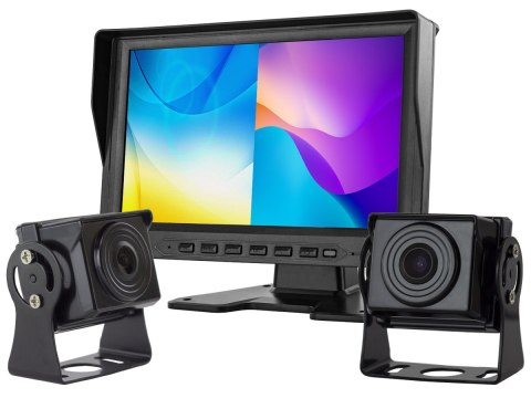 MONITOR SAMOCHODOWY LCD 9CALI AHD 4 PIN Z FUNKCJĄ REJESTRATORA 12V 24V ORAZ 2 KAMERY AHD MONITOR SAMOCHODOWY LCD 9CALI AHD 4 PIN Z FUNKCJĄ REJESTRATORA 12V 24V ORAZ 2 KAMERY AHD