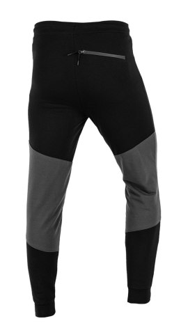 S PODNIE DRESOWE COMFORT, CZARNO-SZARE, ROZMIAR XL