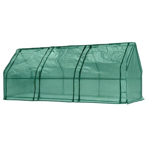 SZKLARNIA 240 x 90 x 90 CM, FOLIA PE, METALOWA KONSTRUKCJA