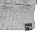 BLUZA COMFORT, SZARY MELANŻ, ROZMIAR XXL