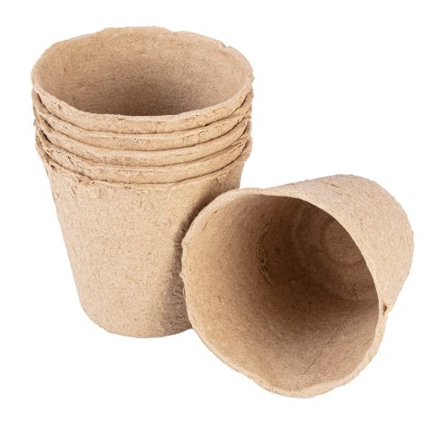 ROZSADNIKI TORFOWE: 8 x 8 x 7.8 CM, 60 SZTUK ROZSADNIKI TORFOWE: 8 x 8 x 7.8 CM, 60 SZTUK
