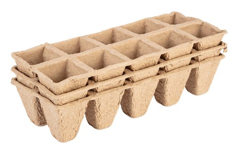 ROZSADNIKI TORFOWE MAŁE (2x5 OTWORÓW) 22 x 8.5 x 5.5 CM,10 SZTUK ROZSADNIKI TORFOWE MAŁE (2x5 OTWORÓW) 22 x 8.5 x 5.5 CM,10 SZTUK
