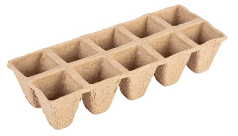 ROZSADNIKI TORFOWE MAŁE (2x5 OTWORÓW) 22 x 8.5 x 5.5 CM,10 SZTUK ROZSADNIKI TORFOWE MAŁE (2x5 OTWORÓW) 22 x 8.5 x 5.5 CM,10 SZTUK