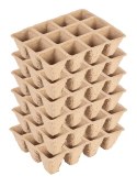 ROZSADNIKI TORFOWE MAŁE (3x4 OTWORY) 16 x 12 x 4.5 CM, 5 SZTUK ROZSADNIKI TORFOWE MAŁE (3x4 OTWORY) 16 x 12 x 4.5 CM, 5 SZTUK