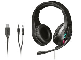 SŁUCHAWKI A4TECH BLOODY G230 P USB+AUX3.5-4P BLACK
