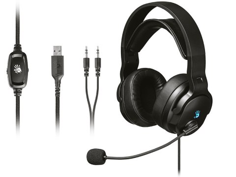SŁUCHAWKI A4TECH BLOODY G330 P USB+AUX3.5-4P BLACK SŁUCHAWKI A4TECH BLOODY G330 P USB+AUX3.5-4P BLACK