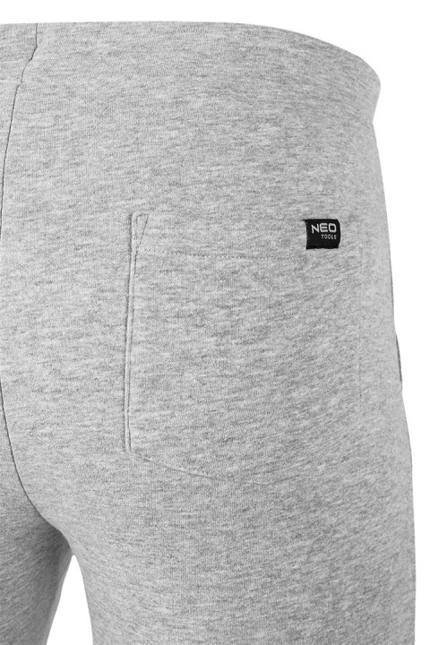 S PODNIE DRESOWE COMFORT, SZARY MELANŻ, ROZMIAR XXXL S PODNIE DRESOWE COMFORT, SZARY MELANŻ, ROZMIAR XXXL