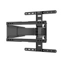 UNIWERSALNY UCHWYT NAŚCIENNY KRUGER&MATZ ULTRA SLIM 37"-75" REGULACJA W  PIONIE I W  POZIOMIE
