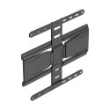 UNIWERSALNY UCHWYT NAŚCIENNY KRUGER&MATZ ULTRA SLIM 37"-75" REGULACJA W  PIONIE I W  POZIOMIE
