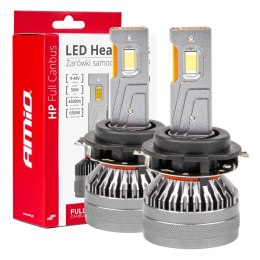 ŻARÓWKI SAMOCHODOWE LED SERIA H P FULL CANBUS H7-6 6500K AMIO-03676