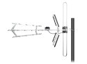 21-053# ANTENA DVB-T ATD27S VHF/UHF MUx8  PASYWNA 10- PAK