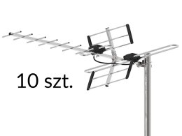 21-054# ANTENA DVB-T ATD31S VHF/UHF MUx8  PASYWNA 10- PAK
