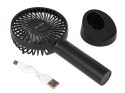 44-503# WENTYLATOR  PODRĘCZNY USB Z AKUMULATOREM CZARNY