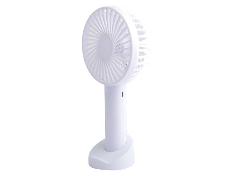 44-504# WENTYLATOR PODRĘCZNY USB Z AKUMULATOREM BIAŁY 44-504# WENTYLATOR PODRĘCZNY USB Z AKUMULATOREM BIAŁY
