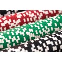 POKER - ZESTAW 500 ŻETONÓW W WALIZCE HQ 23529
