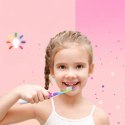 SZCZOTECZKA SONICZNA DLA DZIECI SEAGO, KOLOR RÓŻOWY, 1xAAA 1,5V (BRAK W ZESTAWIE), 3 KOŃCÓWKI, SG-977 PINK