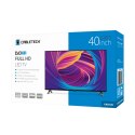 TELEWIZOR CABLETECH 40" FHD DVB-T2 H.265 HEVC