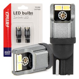 ŻARÓWKI LED CANBUS 3020 4SMD T10 W5W W10W 12V 24V AMIO-03717