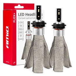 ŻARÓWKI SAMOCHODOWE LED SERIA FLEx+ H7-1 12V 24V 6000K CANBUS AMIO-03661