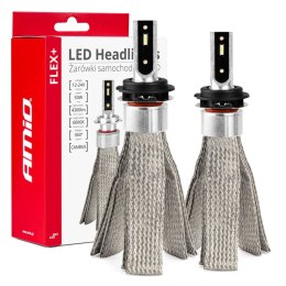 ŻARÓWKI SAMOCHODOWE LED SERIA FLEx+ H7-6 12V 24V 6000K CANBUS AMIO-03662