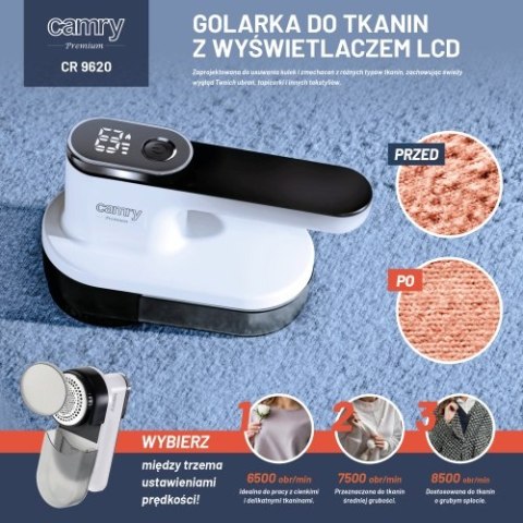 CR 9620 GOLARKA DO TKANIN Z WYŚWIETLACZEM LCD CR 9620 GOLARKA DO TKANIN Z WYŚWIETLACZEM LCD