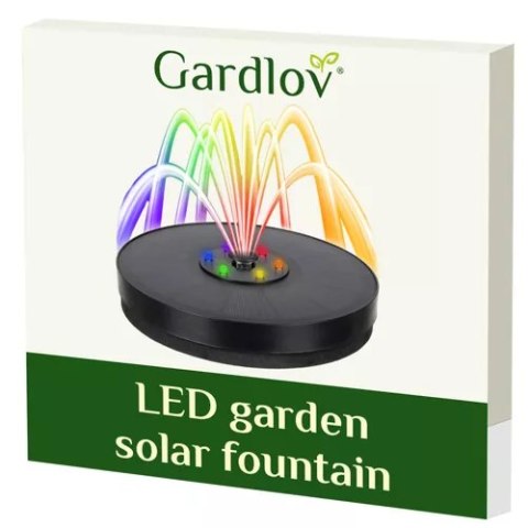 FONTANNA SOLARNA OGRODOWA LED GARDLOV 23227 FONTANNA SOLARNA OGRODOWA LED GARDLOV 23227
