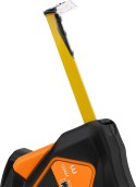 MIARA ZWIJANA STALOWA 5 M x 19 MM, AUTO BLOKADA,  PRZYCISK STO P, MAGNES