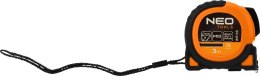 MIARA ZWIJANA STALOWA SU PER BLACK 3 M x 16 MM, AUTO BLOKADA, DWA  PRZYCISKI STO P, MAGNES