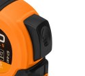 MIARA ZWIJANA STALOWA SU PER BLACK 3 M x 16 MM, AUTO BLOKADA, DWA  PRZYCISKI STO P, MAGNES