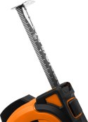 MIARA ZWIJANA STALOWA SU PER BLACK 3 M x 16 MM, AUTO BLOKADA, DWA  PRZYCISKI STO P, MAGNES