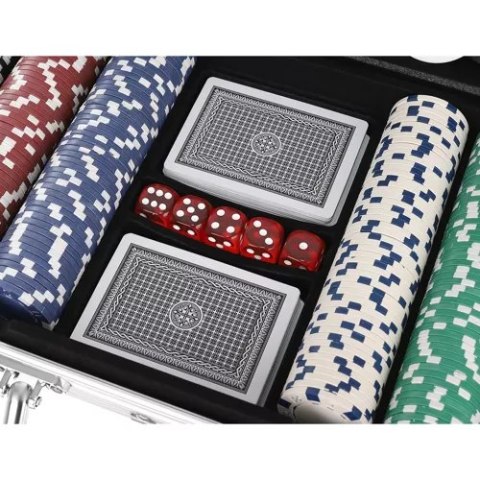 POKER - ZESTAW 300 ŻETONÓW W WALIZCE HQ 23528 POKER - ZESTAW 300 ŻETONÓW W WALIZCE HQ 23528