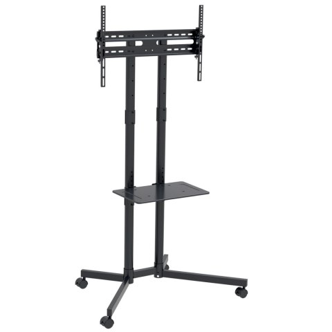 STAND WÓZEK DO TV MACLEAN,  PROFESJONALNY,32-70", NA KÓŁKACH, MAx. VESA 600x400, MAx. 40KG, MC-951 STAND WÓZEK DO TV MACLEAN,  PROFESJONALNY,32-70", NA KÓŁKACH, MAx. VESA 600x400, MAx. 40KG, MC-951