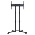 STAND WÓZEK DO TV MACLEAN,  PROFESJONALNY,32-70", NA KÓŁKACH, MAx. VESA 600x400, MAx. 40KG, MC-951 STAND WÓZEK DO TV MACLEAN,  PROFESJONALNY,32-70", NA KÓŁKACH, MAx. VESA 600x400, MAx. 40KG, MC-951