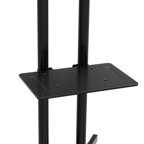 STAND WÓZEK DO TV MACLEAN,  PROFESJONALNY,32-70", NA KÓŁKACH, MAx. VESA 600x400, MAx. 40KG, MC-951 STAND WÓZEK DO TV MACLEAN,  PROFESJONALNY,32-70", NA KÓŁKACH, MAx. VESA 600x400, MAx. 40KG, MC-951
