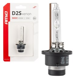 ŻARÓWKA KSENONOWA ŻARNIK xENON D2S 4300K BASIC BLISTER AMIO-03860