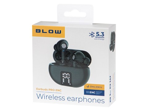 32-823# SŁUCHAWKI BLOW EARBUDS PRO ENC BLACK 32-823# SŁUCHAWKI BLOW EARBUDS PRO ENC BLACK