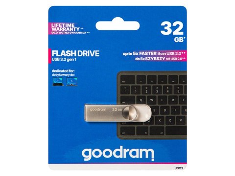 66-321# PENDRIVE 32GB GOODRAM UNO3 USB3.2 66-321# PENDRIVE 32GB GOODRAM UNO3 USB3.2