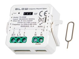 72-205# INTELIGENTNY WŁĄCZNIK DO PUSZKOWY STEROWANY ZIGBEE TUYA