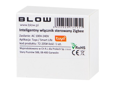 72-205# INTELIGENTNY WŁĄCZNIK DO PUSZKOWY STEROWANY ZIGBEE TUYA 72-205# INTELIGENTNY WŁĄCZNIK DO PUSZKOWY STEROWANY ZIGBEE TUYA