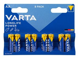 82-647# BATERIA ALKALICZNA AA 1.5 LR6 VARTA LONGLIFE  POWER