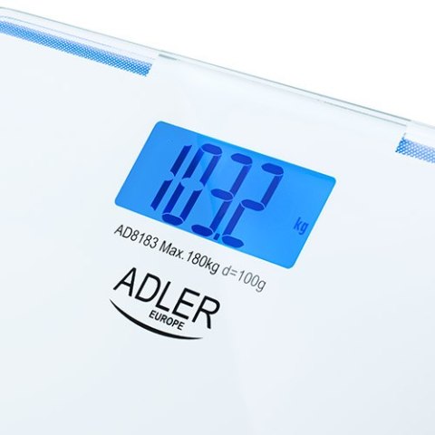 AD 8183 WAGA ŁAZIENKOWA - 180KG - Z PODŚWIETLENIEM KRAWĘDZI AD 8183 WAGA ŁAZIENKOWA - 180KG - Z PODŚWIETLENIEM KRAWĘDZI