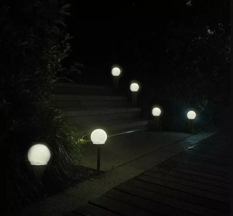 LAM PA OGRODOWA SOLARNA- KULA ZESTAW 6SZT. 23562 LAM PA OGRODOWA SOLARNA- KULA ZESTAW 6SZT. 23562
